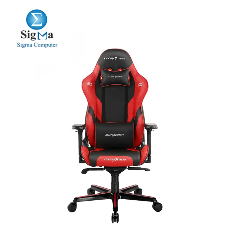 DXRacer Gladiator Series Modular Gaming Chair D8200 - Black   Red  The Seat Cushion Is Removable  GC-G001-NR-B2-423